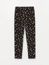 LC Waikiki Elastic Waist Printed Girl Tights